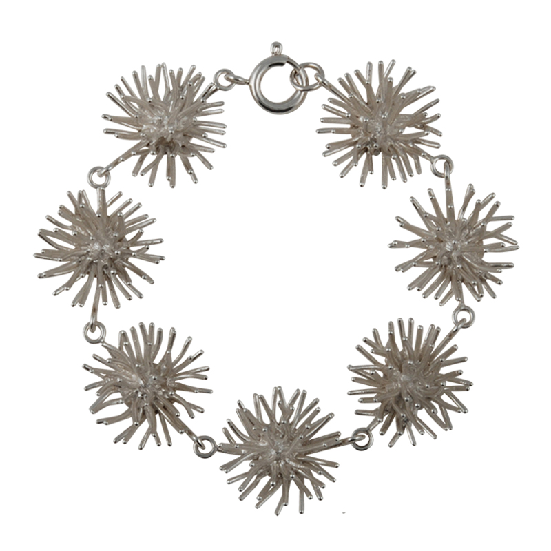 product Pompon bracelets silver