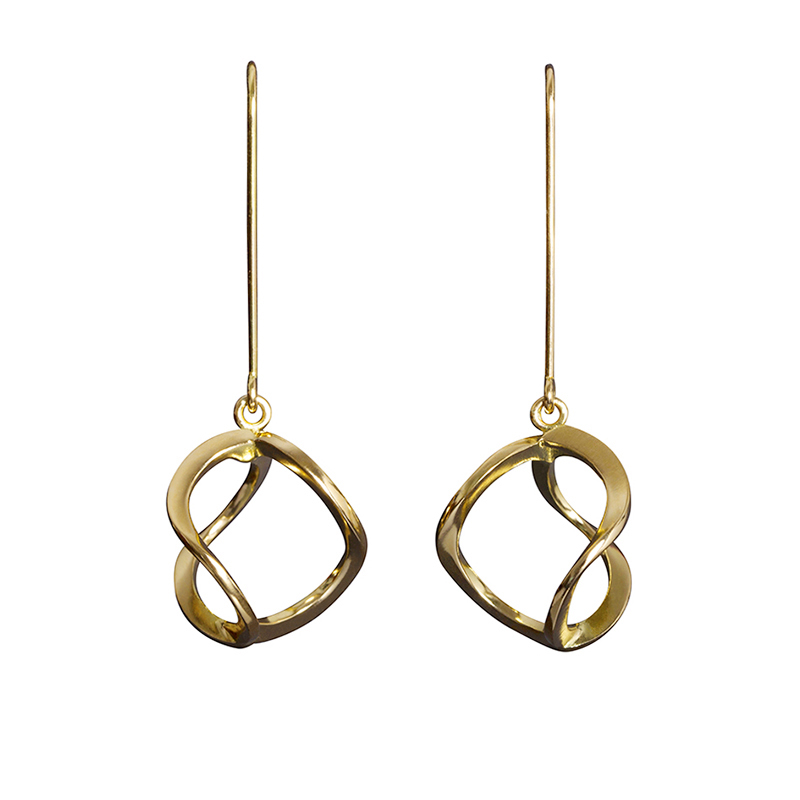 product 3DNA earrings S gold