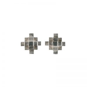 product Andes Cross stud earrings silver
