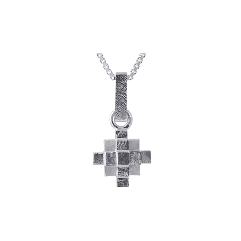 product Andes Cross pendant necklaces silver
