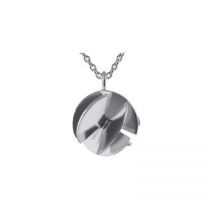 product Fan Sphere pendant necklaces S silver