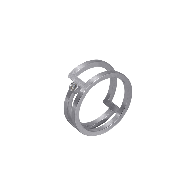 product Fold rings silver