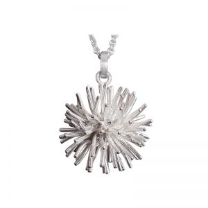 product Pompon pendant necklaces silver