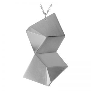 product Flake pendant necklace DL silver