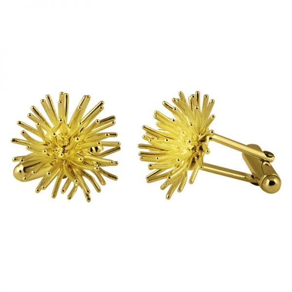 product Pompon cufflinks gold