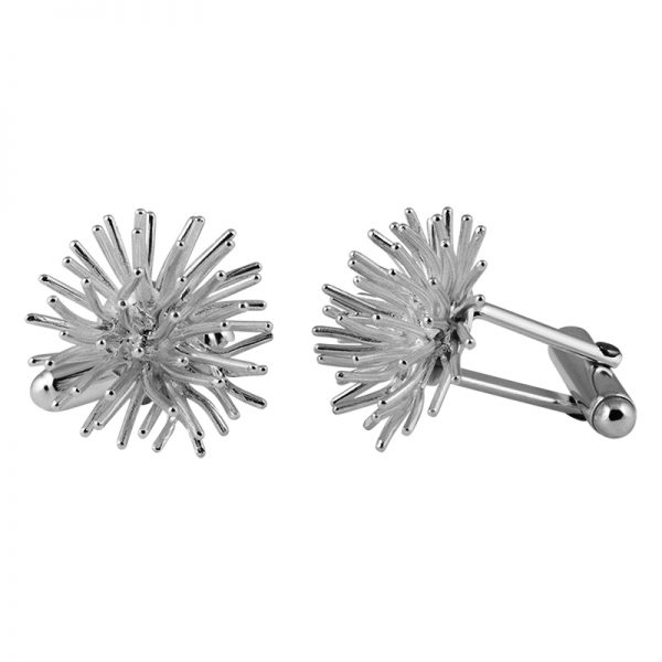 product Pompon cufflinks silver