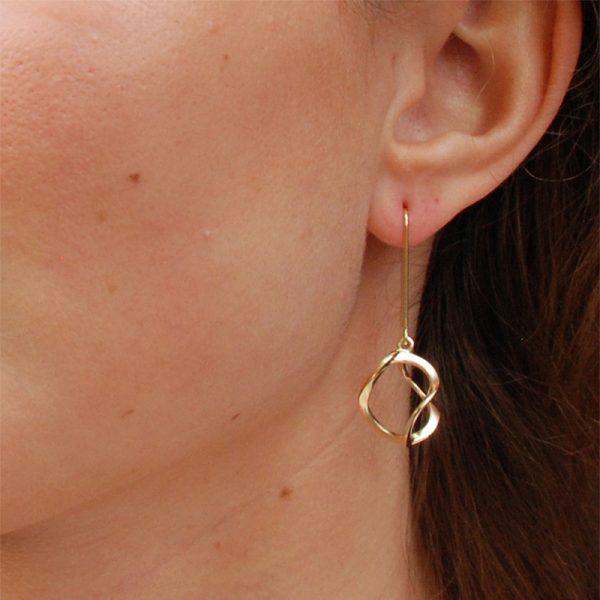 product 3dna earrings S gold