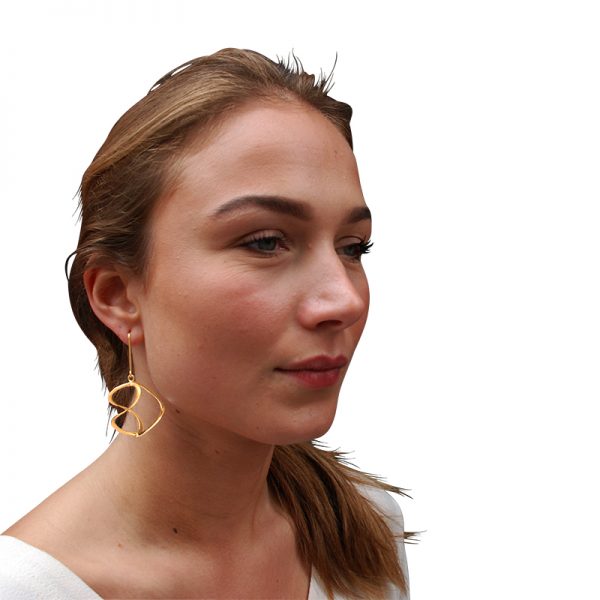product 3dna earrings XL gold