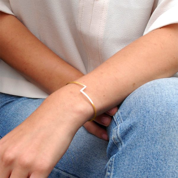 product Fold bracelet gold