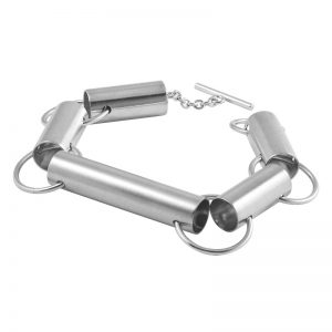 product tube bracelet silver