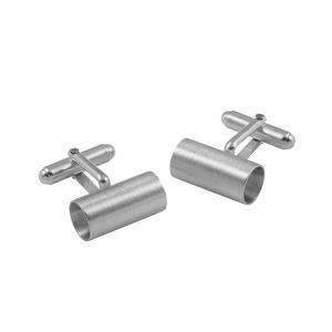 product tube cufflinks 2 silver