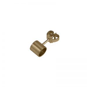 product tube earring 2 gold