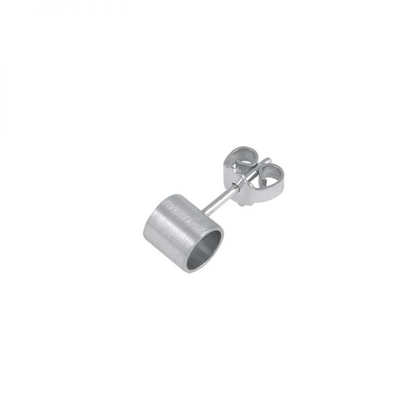 product tube earring 2 silver