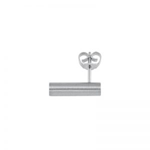 product tube earring 3 silver