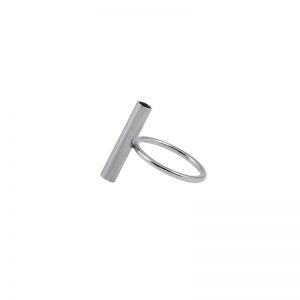 product tube ring 1 silver